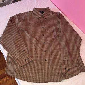 Dockers Men’s Long Sleeve Dress Shirt XL